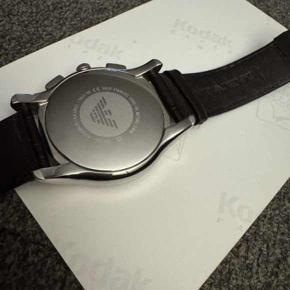 Emporio Armani chronograph dress watch - Picture 4 of 4